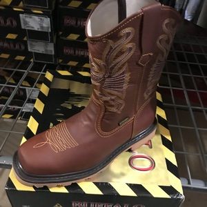 buffalo steel toe boots